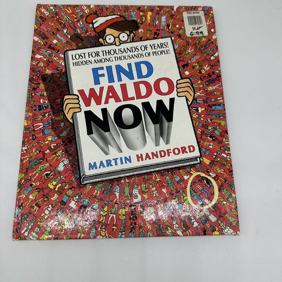Lot of 2 VINTAGE 1987 Where's Waldo 1st Edition 1988 Find Waldo Now MARKED PAGES - Picture 6 of 12